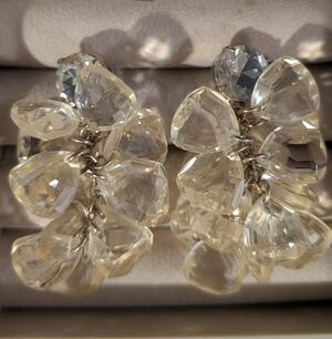 Elegant Crystal Drop Earrings